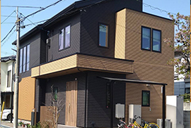 外壁塗装工事 施工例 01